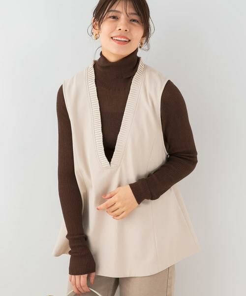 URBAN RESEARCH ROSSO / アーバンリサーチ ロッソ ベスト | F by ROSSO　プリーツデザインジレ | 詳細18