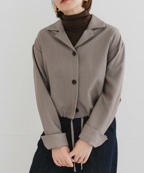 URBAN RESEARCH ROSSO / アーバンリサーチ ロッソ その他アウター | F by ROSSO　オープンカラーシャツジャケット | 詳細1