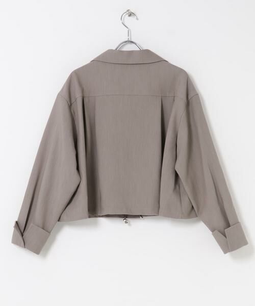 URBAN RESEARCH ROSSO / アーバンリサーチ ロッソ その他アウター | F by ROSSO　オープンカラーシャツジャケット | 詳細10