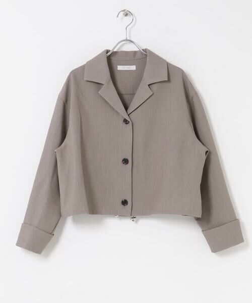 URBAN RESEARCH ROSSO / アーバンリサーチ ロッソ その他アウター | F by ROSSO　オープンカラーシャツジャケット | 詳細7