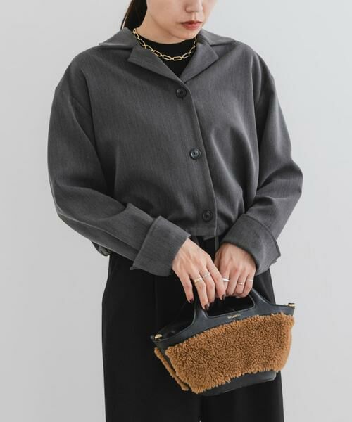 URBAN RESEARCH ROSSO / アーバンリサーチ ロッソ その他アウター | F by ROSSO　オープンカラーシャツジャケット | 詳細14