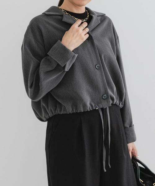 URBAN RESEARCH ROSSO / アーバンリサーチ ロッソ その他アウター | F by ROSSO　オープンカラーシャツジャケット | 詳細15