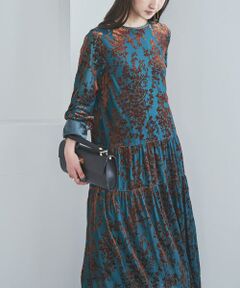 URBAN RESEARCH ROSSO / アーバンリサーチ ロッソ ワンピース | フロッキープリントティアードワンピース