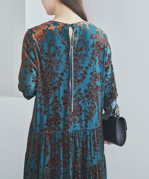 URBAN RESEARCH ROSSO / アーバンリサーチ ロッソ ワンピース | フロッキープリントティアードワンピース | 詳細3