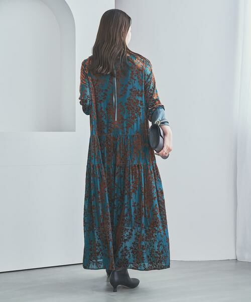 URBAN RESEARCH ROSSO / アーバンリサーチ ロッソ ワンピース | フロッキープリントティアードワンピース | 詳細6