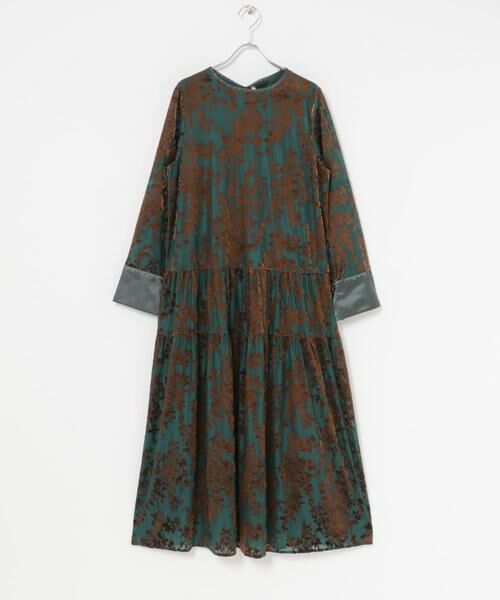 URBAN RESEARCH ROSSO / アーバンリサーチ ロッソ ワンピース | フロッキープリントティアードワンピース | 詳細8