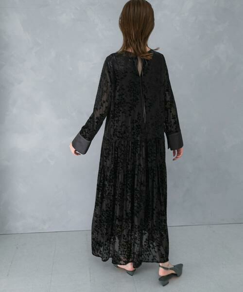 URBAN RESEARCH ROSSO / アーバンリサーチ ロッソ ワンピース | フロッキープリントティアードワンピース | 詳細17