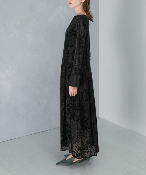 URBAN RESEARCH ROSSO / アーバンリサーチ ロッソ ワンピース | フロッキープリントティアードワンピース | 詳細19