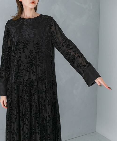 URBAN RESEARCH ROSSO / アーバンリサーチ ロッソ ワンピース | フロッキープリントティアードワンピース | 詳細21