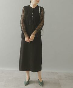 URBAN RESEARCH ROSSO / アーバンリサーチ ロッソ ワンピース | チュールカーディガン×レイヤードワンピース