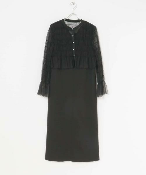 URBAN RESEARCH ROSSO / アーバンリサーチ ロッソ ワンピース | チュールカーディガン×レイヤードワンピース | 詳細22