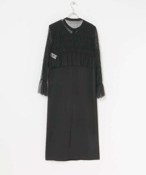URBAN RESEARCH ROSSO / アーバンリサーチ ロッソ ワンピース | チュールカーディガン×レイヤードワンピース | 詳細25