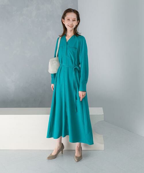 URBAN RESEARCH ROSSO / アーバンリサーチ ロッソ ワンピース | ポケットデザインVネックワンピース | 詳細6