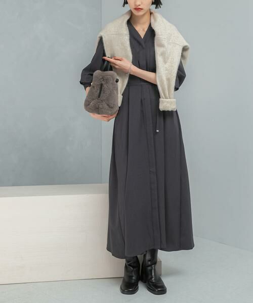 URBAN RESEARCH ROSSO / アーバンリサーチ ロッソ ワンピース | ポケットデザインVネックワンピース | 詳細18