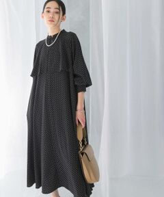 URBAN RESEARCH ROSSO / アーバンリサーチ ロッソ ワンピース | 『WEB限定』ドットプリントケープワンピース