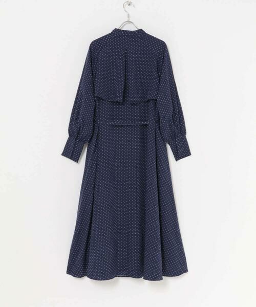 URBAN RESEARCH ROSSO / アーバンリサーチ ロッソ ワンピース | 『WEB限定』ドットプリントケープワンピース | 詳細11