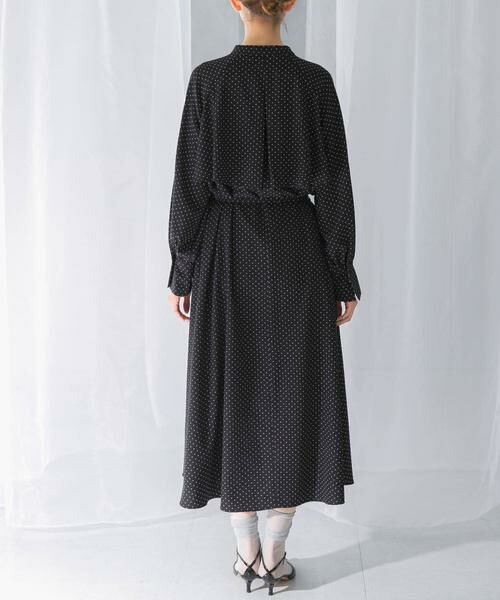 URBAN RESEARCH ROSSO / アーバンリサーチ ロッソ ワンピース | 『WEB限定』ドットプリントケープワンピース | 詳細27