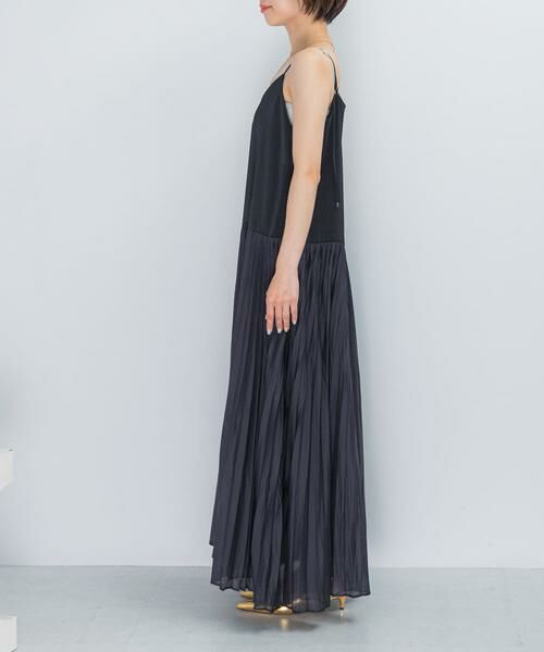 URBAN RESEARCH ROSSO / アーバンリサーチ ロッソ ワンピース | プリーツドッキング2WAYキャミワンピース | 詳細4