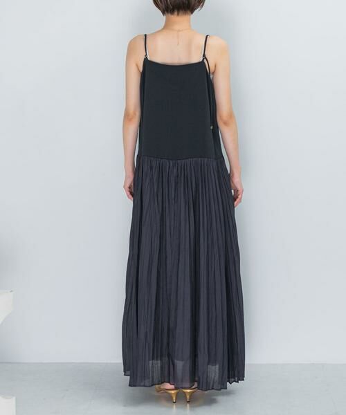 URBAN RESEARCH ROSSO / アーバンリサーチ ロッソ ワンピース | プリーツドッキング2WAYキャミワンピース | 詳細5