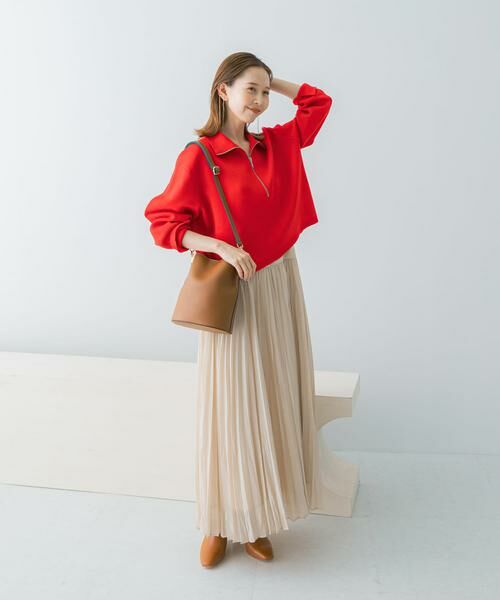 URBAN RESEARCH ROSSO / アーバンリサーチ ロッソ ワンピース | プリーツドッキング2WAYキャミワンピース | 詳細15