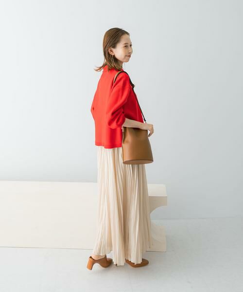 URBAN RESEARCH ROSSO / アーバンリサーチ ロッソ ワンピース | プリーツドッキング2WAYキャミワンピース | 詳細16