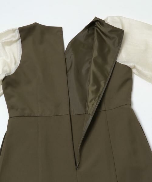 URBAN RESEARCH ROSSO / アーバンリサーチ ロッソ ワンピース | ドッキングスリーブVネックワンピース | 詳細5