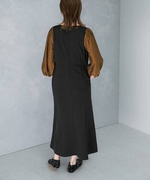 URBAN RESEARCH ROSSO / アーバンリサーチ ロッソ ワンピース | ドッキングスリーブVネックワンピース | 詳細9