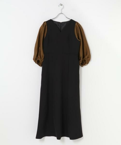 URBAN RESEARCH ROSSO / アーバンリサーチ ロッソ ワンピース | ドッキングスリーブVネックワンピース | 詳細19