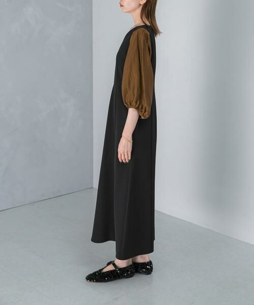 URBAN RESEARCH ROSSO / アーバンリサーチ ロッソ ワンピース | ドッキングスリーブVネックワンピース | 詳細16