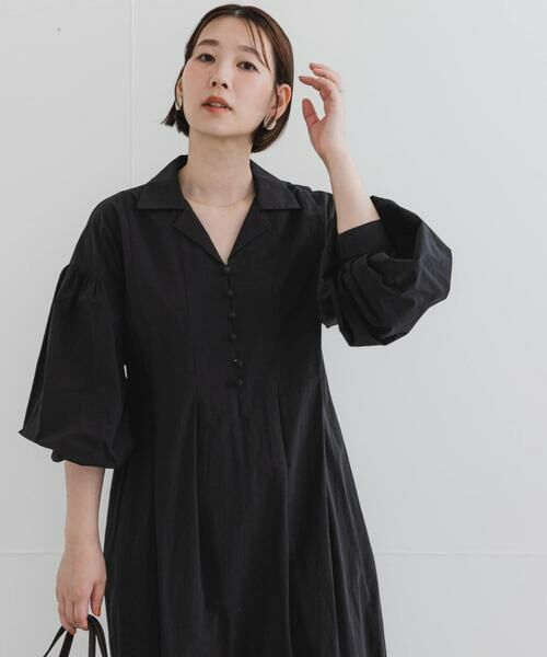 URBAN RESEARCH ROSSO / アーバンリサーチ ロッソ ワンピース | F by ROSSO　オープンカラーワンピース | 詳細2