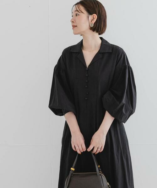 URBAN RESEARCH ROSSO / アーバンリサーチ ロッソ ワンピース | F by ROSSO　オープンカラーワンピース | 詳細3