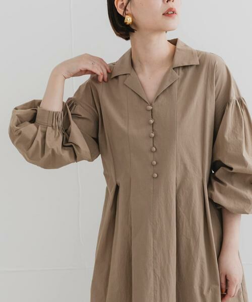 URBAN RESEARCH ROSSO / アーバンリサーチ ロッソ ワンピース | F by ROSSO　オープンカラーワンピース | 詳細11