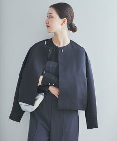 URBAN RESEARCH ROSSO / アーバンリサーチ ロッソ ブルゾン | マットサテンノーカラーブルゾン