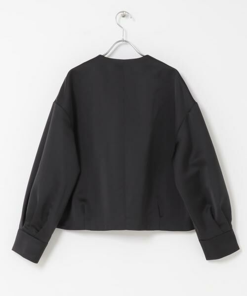 URBAN RESEARCH ROSSO / アーバンリサーチ ロッソ ブルゾン | マットサテンノーカラーブルゾン | 詳細11