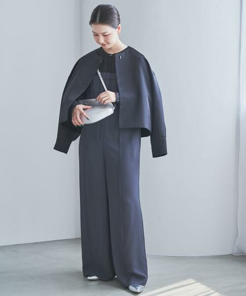 URBAN RESEARCH ROSSO / アーバンリサーチ ロッソ ブルゾン | マットサテンノーカラーブルゾン | 詳細2