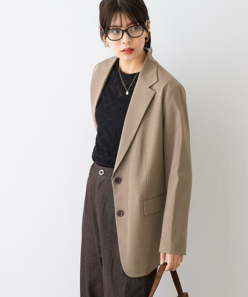 URBAN RESEARCH ROSSO / アーバンリサーチ ロッソ その他アウター | F by ROSSO　ストレッチテーラージャケット | 詳細14