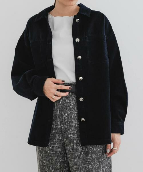 URBAN RESEARCH ROSSO / アーバンリサーチ ロッソ その他アウター | F by ROSSO　コーデュロイシャツジャケット | 詳細1