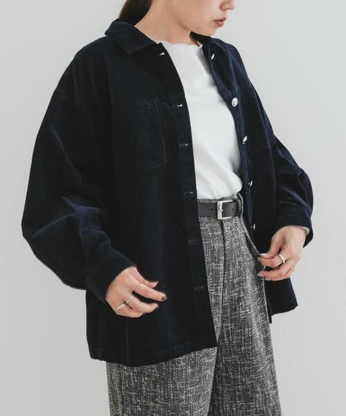 URBAN RESEARCH ROSSO / アーバンリサーチ ロッソ その他アウター | F by ROSSO　コーデュロイシャツジャケット | 詳細3