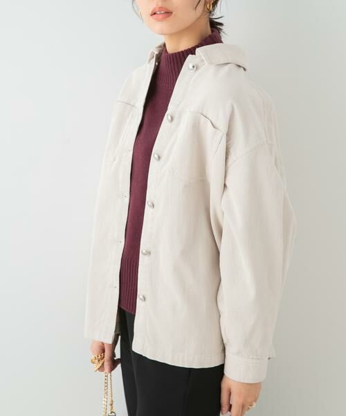 URBAN RESEARCH ROSSO / アーバンリサーチ ロッソ その他アウター | F by ROSSO　コーデュロイシャツジャケット | 詳細12