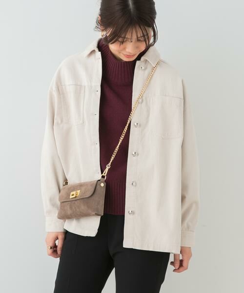 URBAN RESEARCH ROSSO / アーバンリサーチ ロッソ その他アウター | F by ROSSO　コーデュロイシャツジャケット | 詳細14