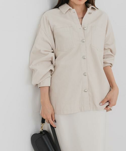 URBAN RESEARCH ROSSO / アーバンリサーチ ロッソ その他アウター | F by ROSSO　コーデュロイシャツジャケット | 詳細16