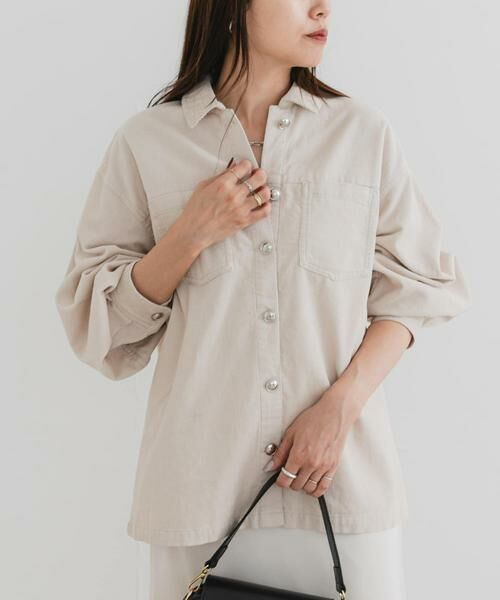 URBAN RESEARCH ROSSO / アーバンリサーチ ロッソ その他アウター | F by ROSSO　コーデュロイシャツジャケット | 詳細17