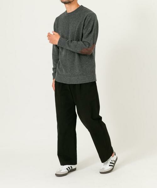 URBAN RESEARCH ROSSO / アーバンリサーチ ロッソ その他パンツ | 『XLサイズあり』ストレッチモールスキン1タックワイドスラックス | 詳細16