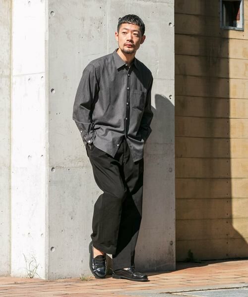 URBAN RESEARCH ROSSO / アーバンリサーチ ロッソ その他パンツ | 『XLサイズあり』ストレッチモールスキン1タックワイドスラックス | 詳細9