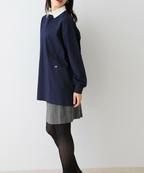 URBAN RESEARCH ROSSO / アーバンリサーチ ロッソ Tシャツ | F by ROSSO　ラガーチュニックプルオーバー | 詳細4