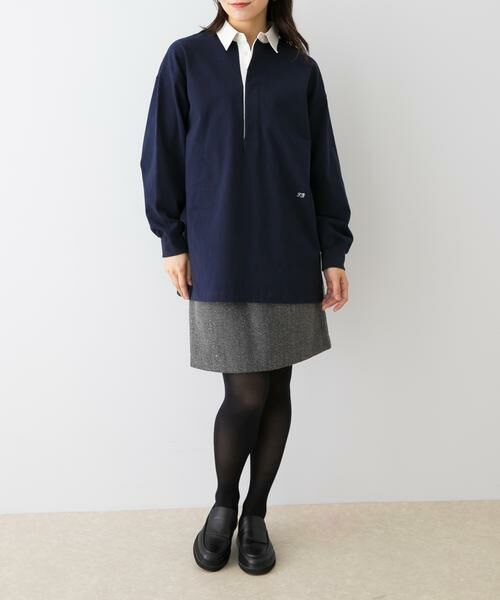 URBAN RESEARCH ROSSO / アーバンリサーチ ロッソ Tシャツ | F by ROSSO　ラガーチュニックプルオーバー | 詳細6