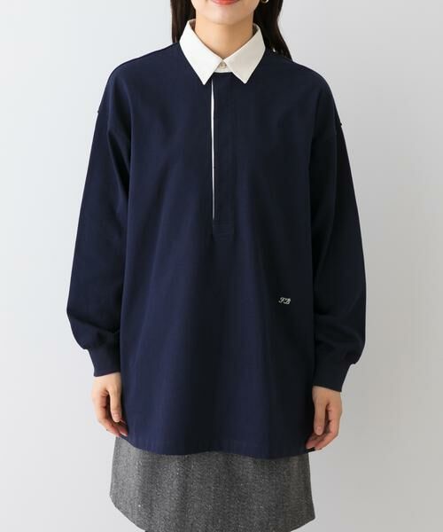 URBAN RESEARCH ROSSO / アーバンリサーチ ロッソ Tシャツ | F by ROSSO　ラガーチュニックプルオーバー | 詳細8