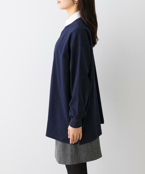 URBAN RESEARCH ROSSO / アーバンリサーチ ロッソ Tシャツ | F by ROSSO　ラガーチュニックプルオーバー | 詳細9