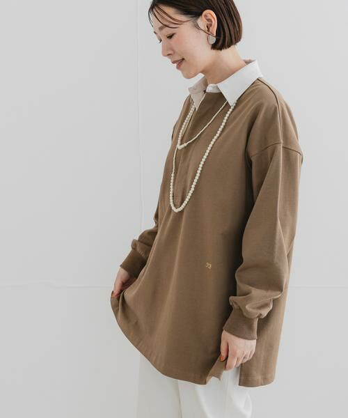 URBAN RESEARCH ROSSO / アーバンリサーチ ロッソ Tシャツ | F by ROSSO　ラガーチュニックプルオーバー | 詳細21