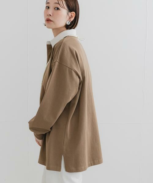 URBAN RESEARCH ROSSO / アーバンリサーチ ロッソ Tシャツ | F by ROSSO　ラガーチュニックプルオーバー | 詳細22